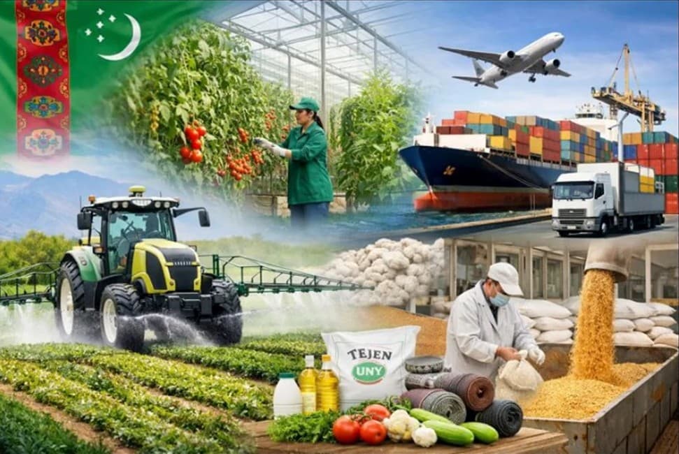 2025: Export volume of food products from Turkmenistan increased by 30%