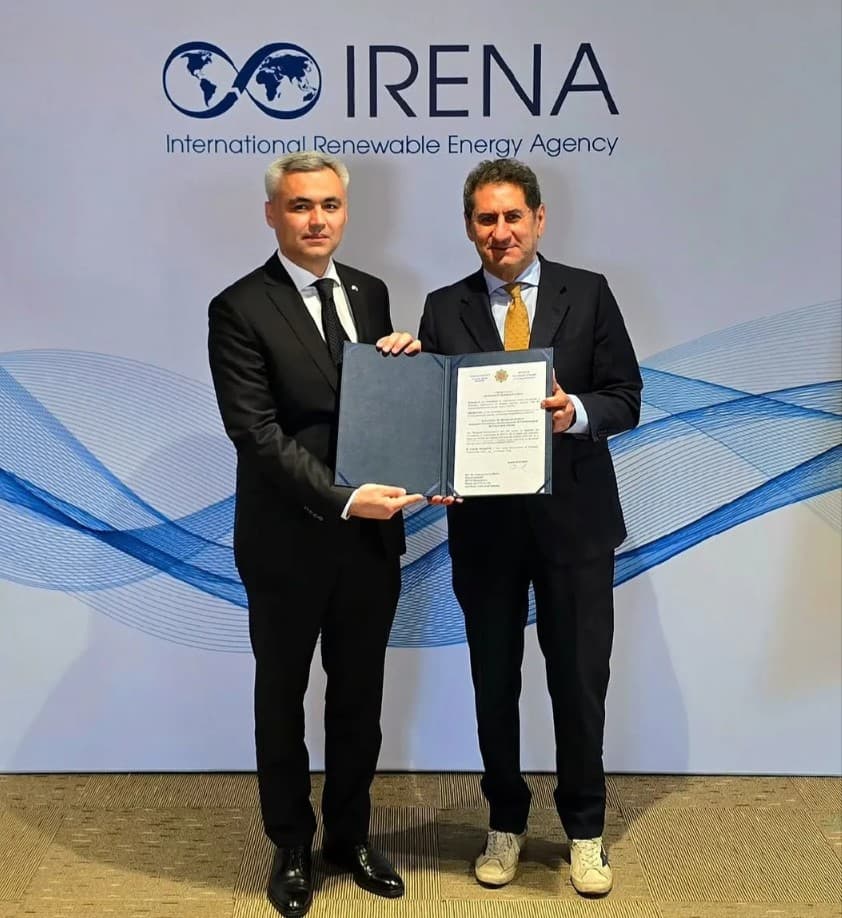 Ambassador of Turkmenistan in Abu Dhabi presented credentials to the head of IRENA