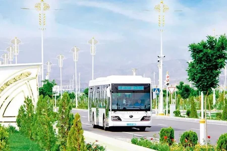 Turkmanistonda Navro‘z bayrami kunlarida qo‘shimcha avtobus qatnovlari yo‘lga qo‘yiladi