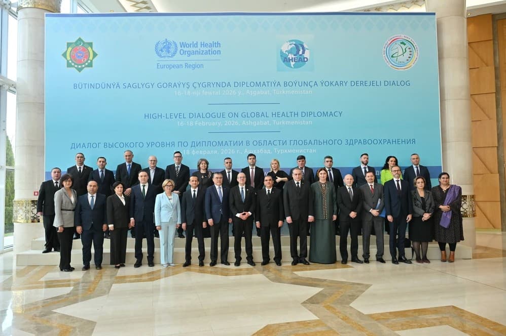 High-Level Dialogue on Global Health Diplomacy Began in Ashgabat