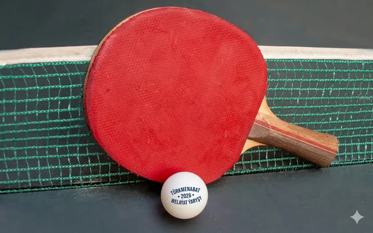 Lebap Velayat Hosts Open Table Tennis Championship