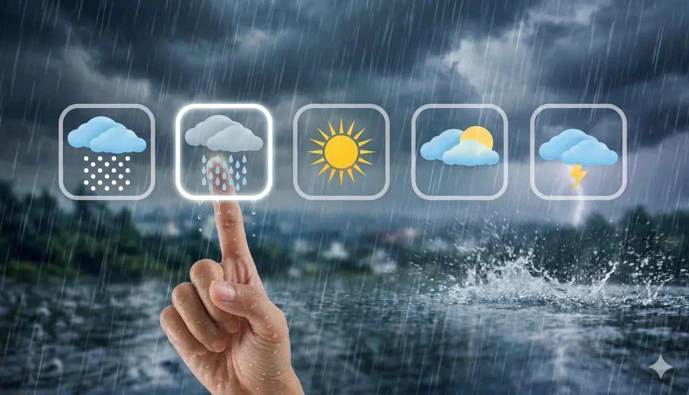 Weather Forecast: Cool and Rainy Air Masses Entering the Country