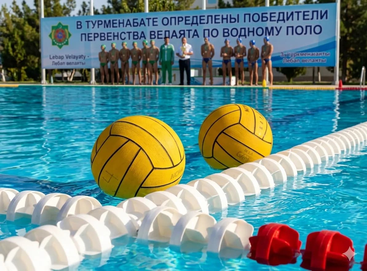 В Туркменабате определены победители первенства велаята по водному поло