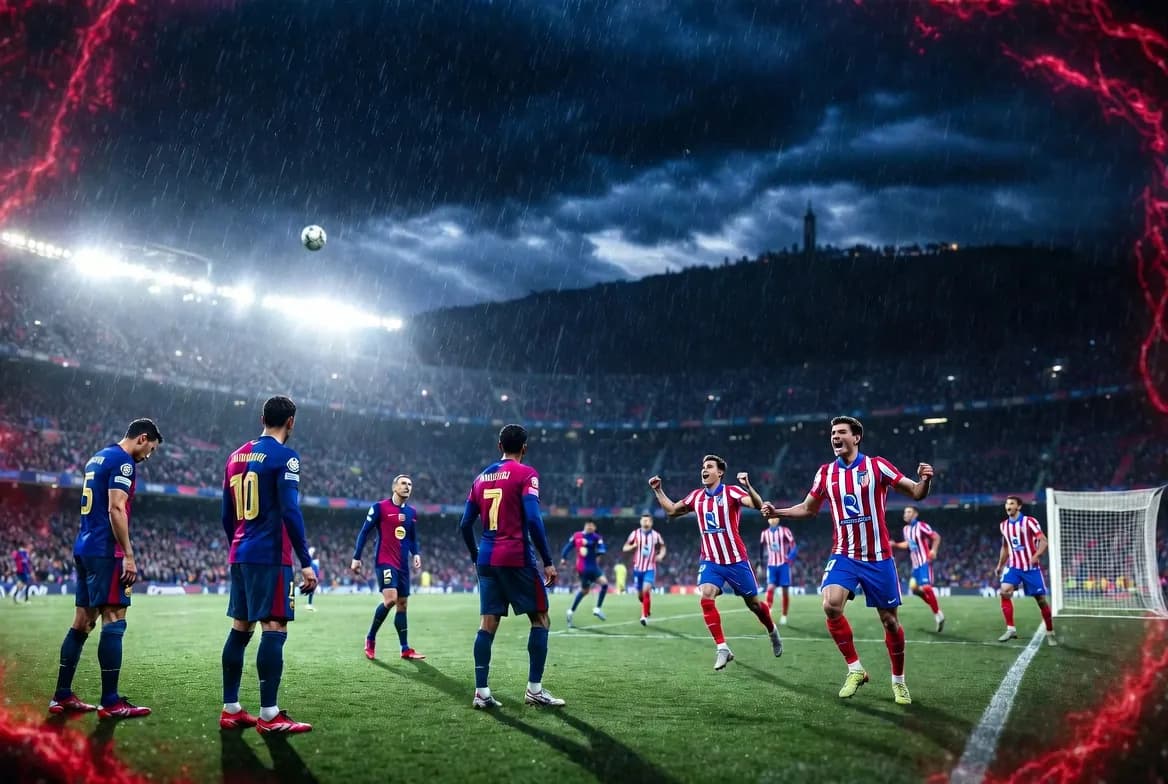 «Monjuik» qarg‘ishi: «Barselona» g‘alabani qanday qilib «Atletiko»ga topshirib qo‘ydi?