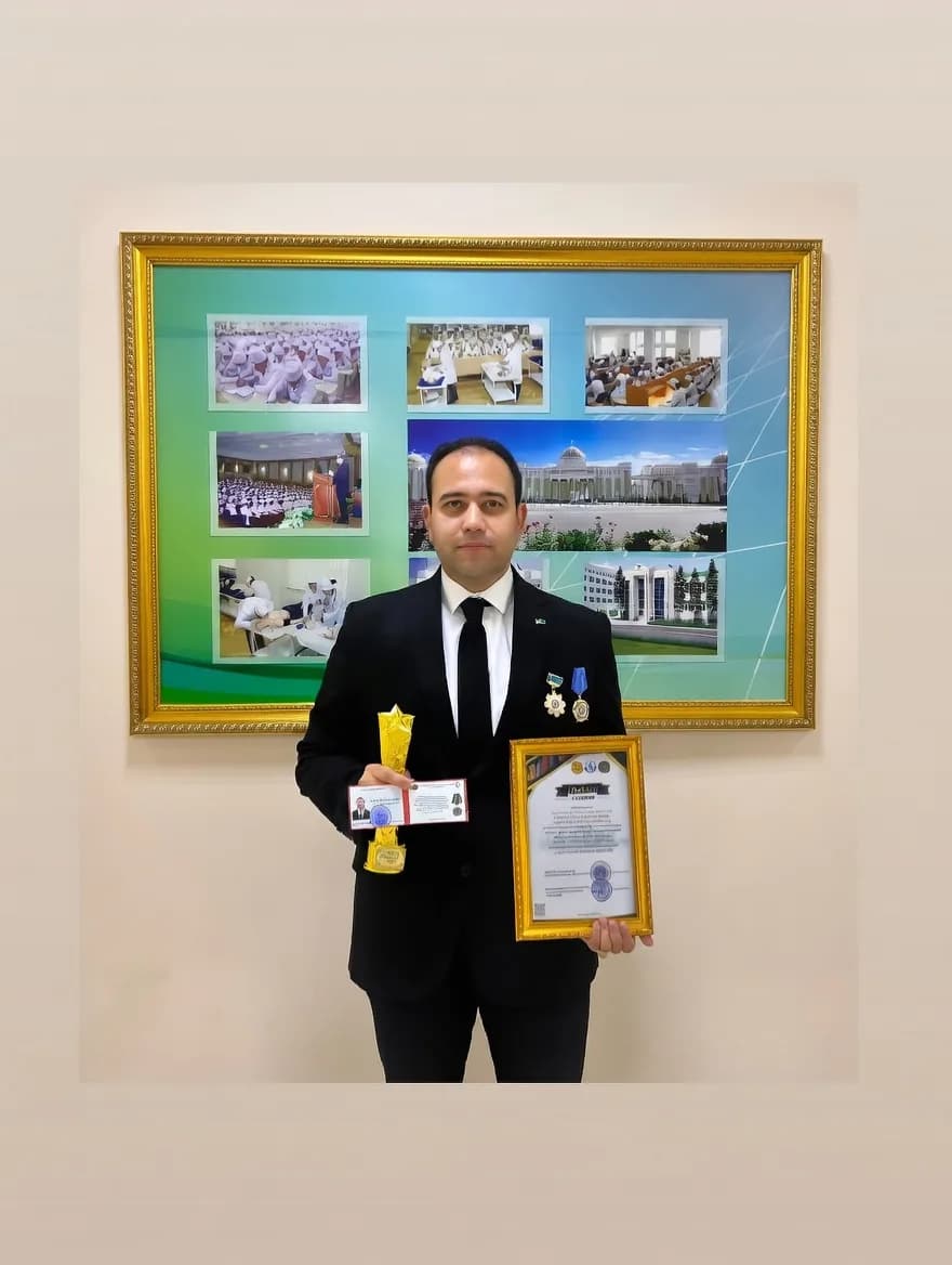 Turkman olimi MDHning nufuzli tanlovida qo‘shaloq g‘alabani qo‘lga kiritdi