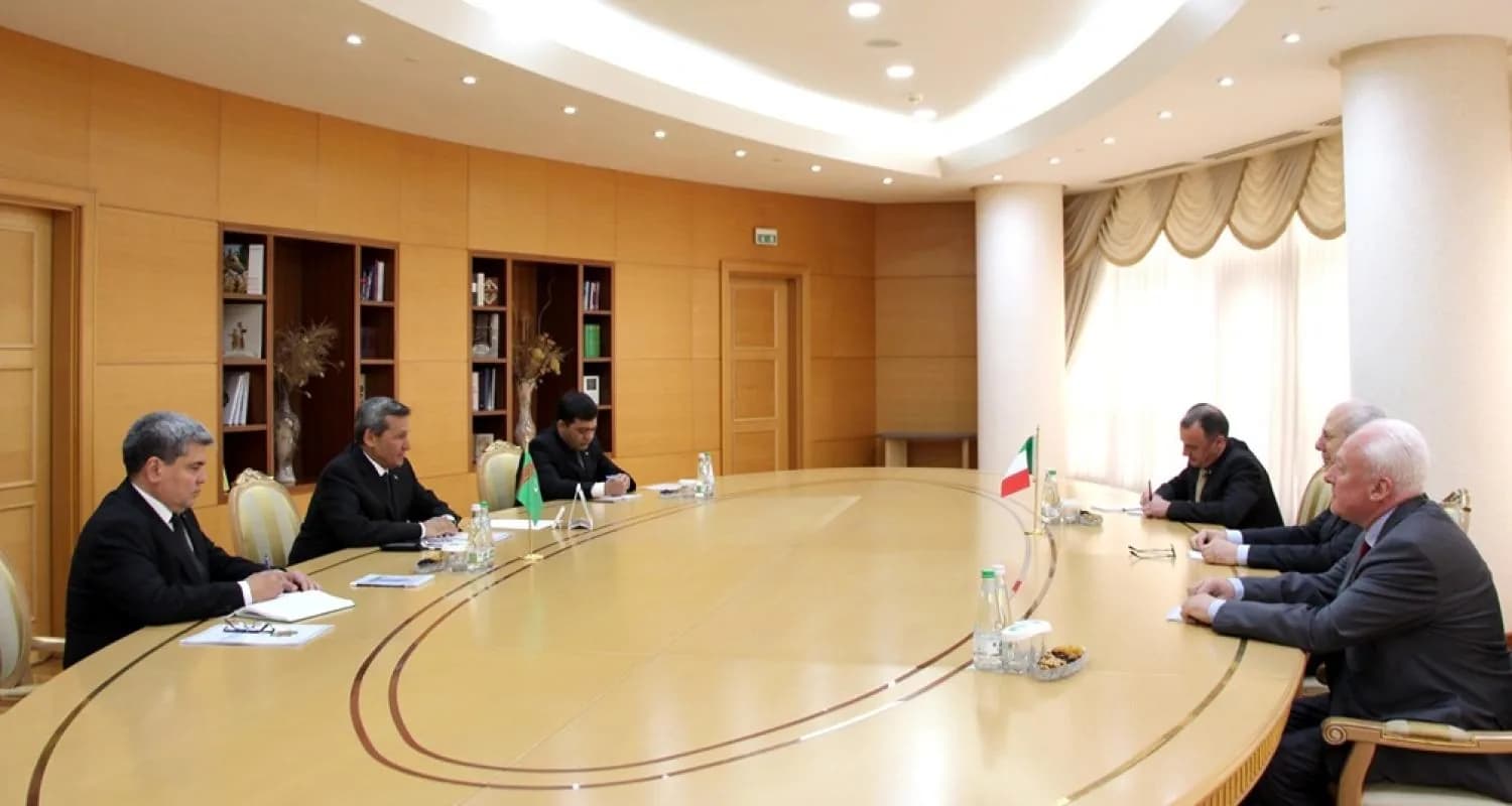Turkmen-Italian Cooperation: New Ambassador Presented Copies of Credentials