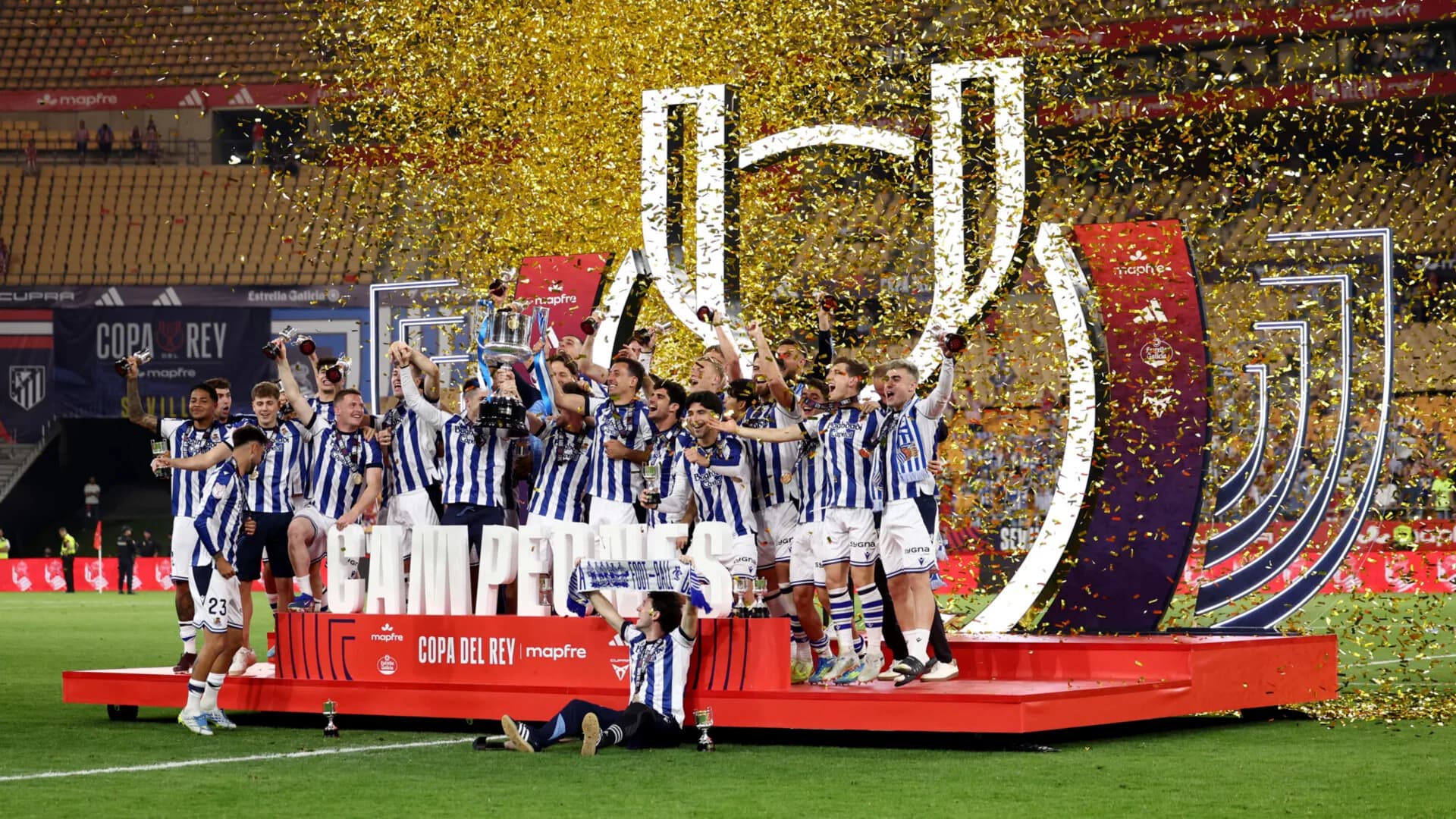 Real Sociedad, Dördüncü Kez İspanya Kral Kupası Şampiyonu!