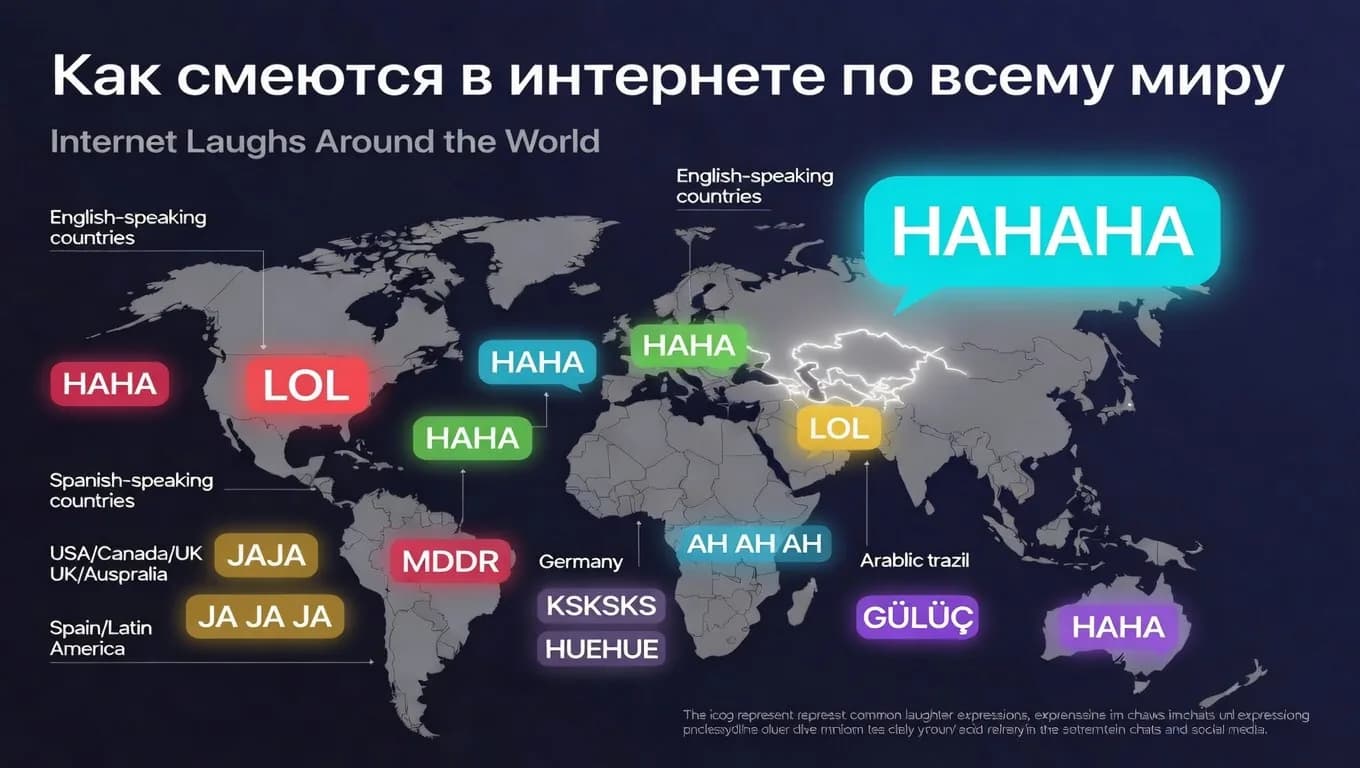 Internet kulgisi: Dunyo bo‘ylab odamlar onlayn qanday kulishadi?