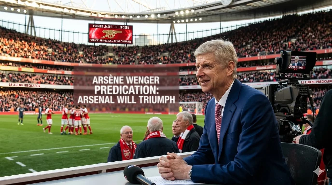 Arsène Wenger Backs Arsenal Triumph: Legend's Prediction for the APL Finale