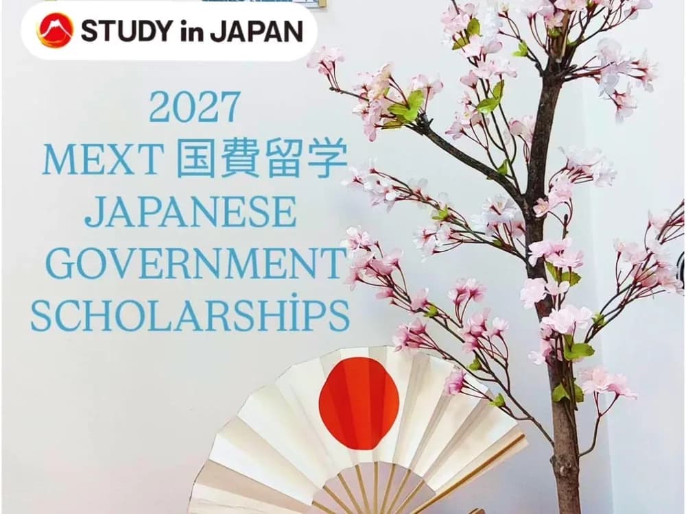 Study Opportunities in Japan: Applications Open for 2027 "MEXT" Scholarship Program