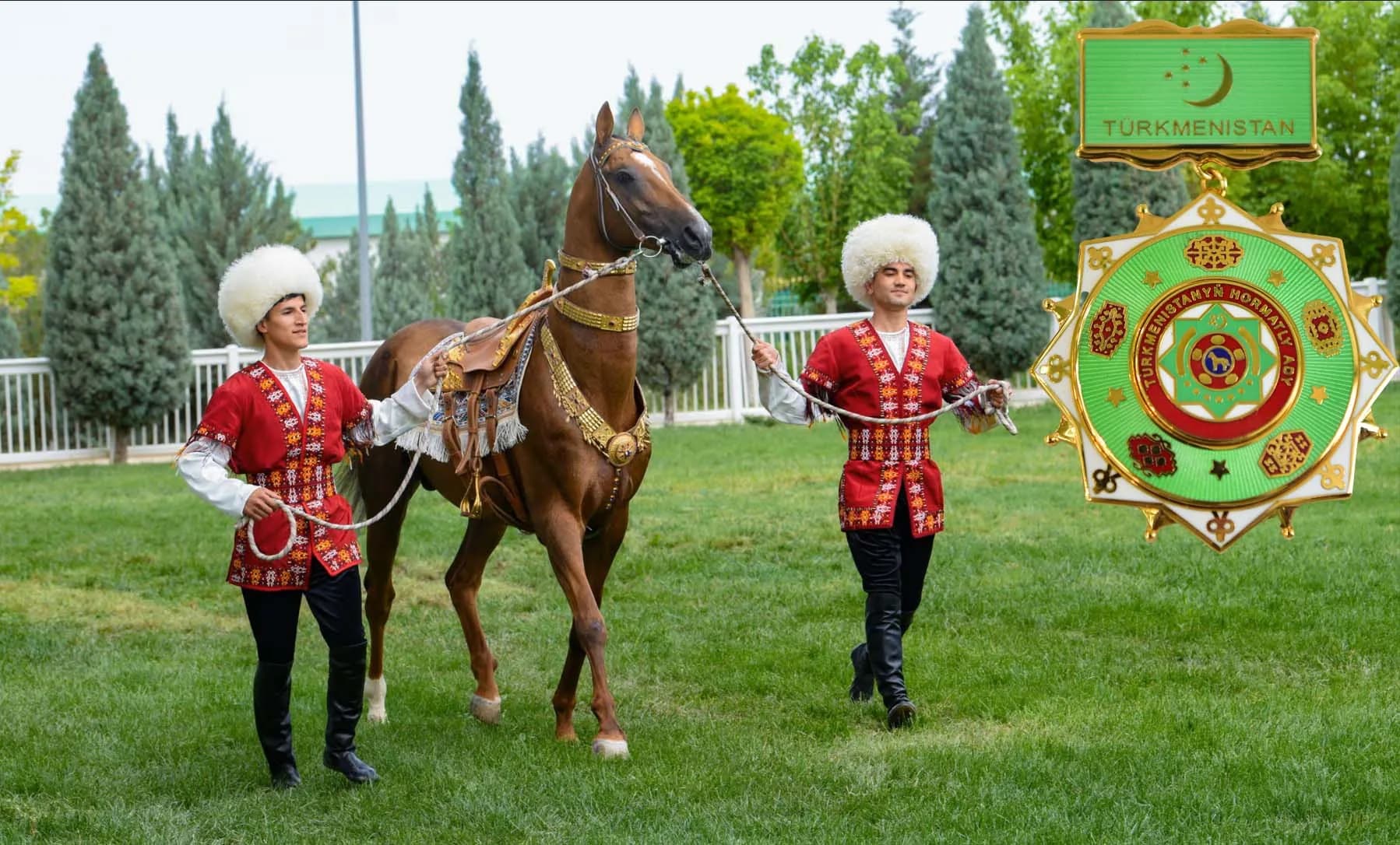 DECREE of the President of Turkmenistan on conferring the honorary title "Honored Horse Breeder of Turkmenistan" on the occasion of the National Day of the Turkmen Horse