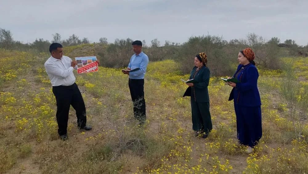 Garagum sährasy — gözellikler mekany: Repetekde amaly okuw maslahaty geçirildi