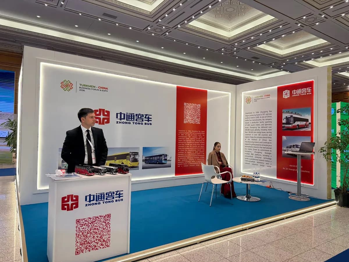 Zhongtong Bus: Turkmaniston yo‘llarida yangi davr boshlanmoqda