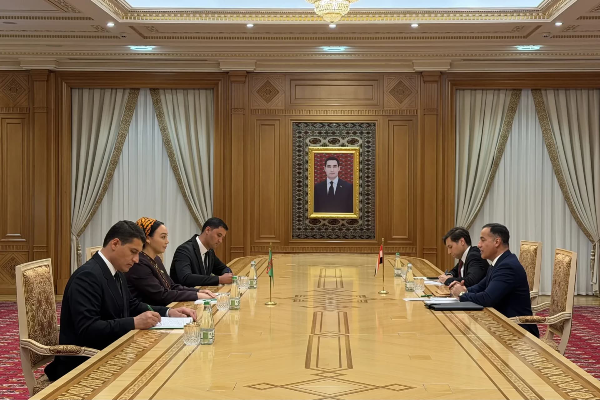 New Ambassador of the Arab Republic of Egypt Received at the Mejlis