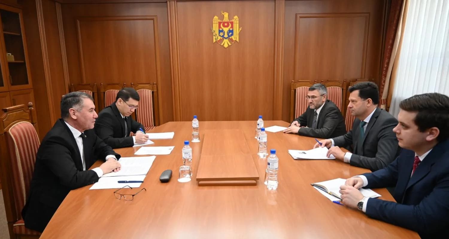 Ambassador of Turkmenistan Met with the State Secretary of the Ministry of Foreign Affairs of Moldova