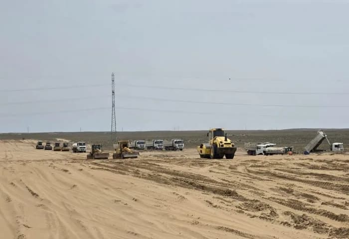 From the Caspian Shores to the Border: Construction of the Strategic Highway Gains Momentum