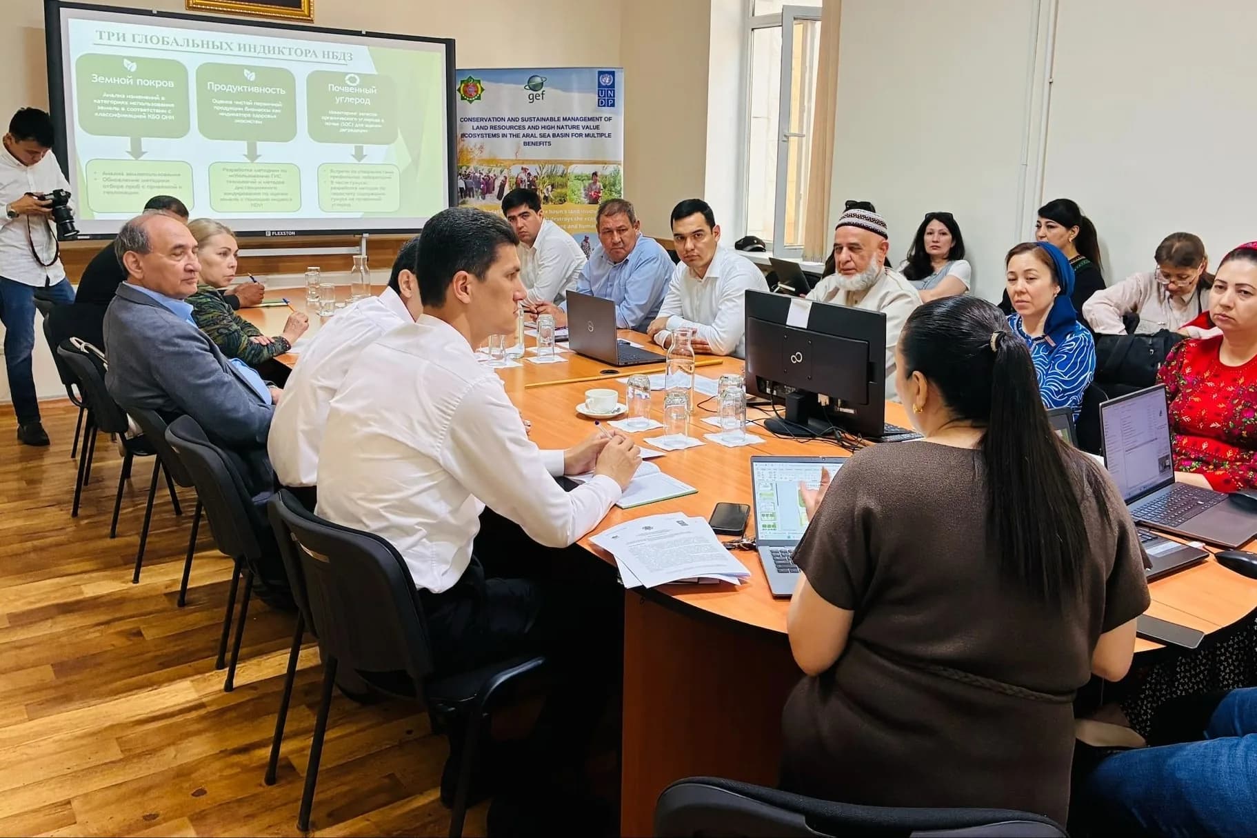 Digital Monitoring System for Land Degradation Being Implemented in Turkmenistan — Photo source: sic-icsd.com.tm