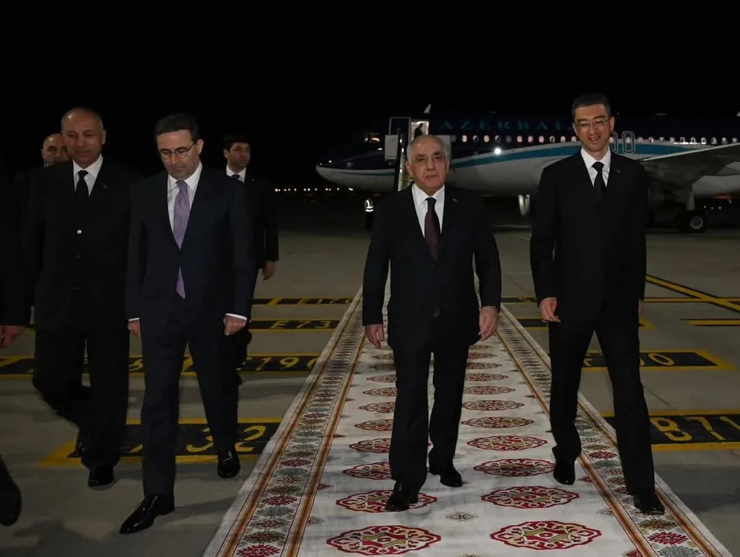 Prime Minister of Azerbaijan Arrived in Turkmenistan
