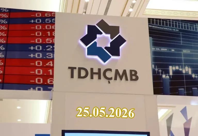 DTHMEB Ticareti: İşlemlerin Toplam Tutarı 3,5 Milyon Doları ve 173,7 Milyon Manatı Geçti