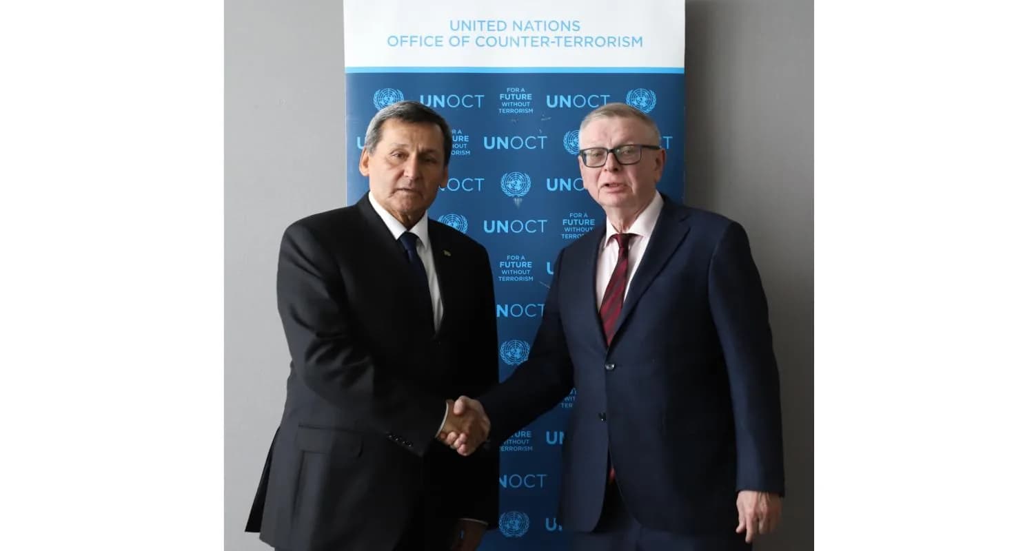 Turkmenistan and the UN discussed issues of strengthening global security: Rashid Meredov met with Aleksandr Zuyev