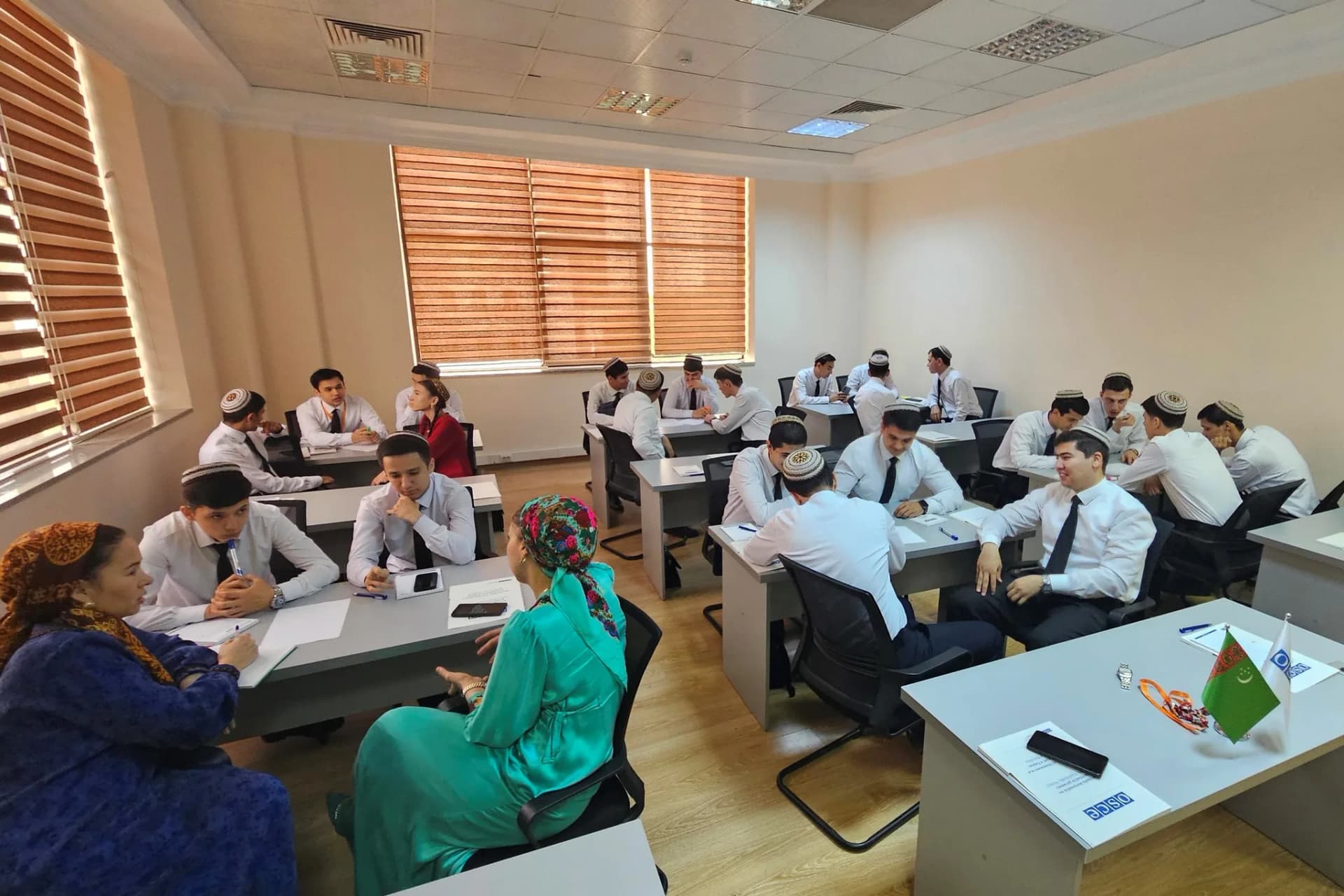 Aşkabat'ta siber güvenlik alanında BT uzmanları yetiştirmeye yönelik yeni bir program başladı