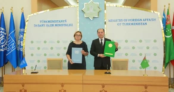 Türkmenistan ve UNDP: Stratejik İş Birliğini Güçlendirecek Yeni Belgelere İmza Atıldı