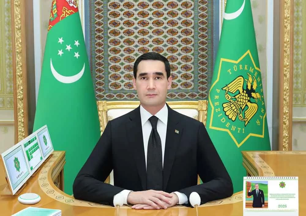 Türkmenistanyň Prezidenti Fransiýanyň milli baýramy mynasybetli gutlag hatyny iberdi