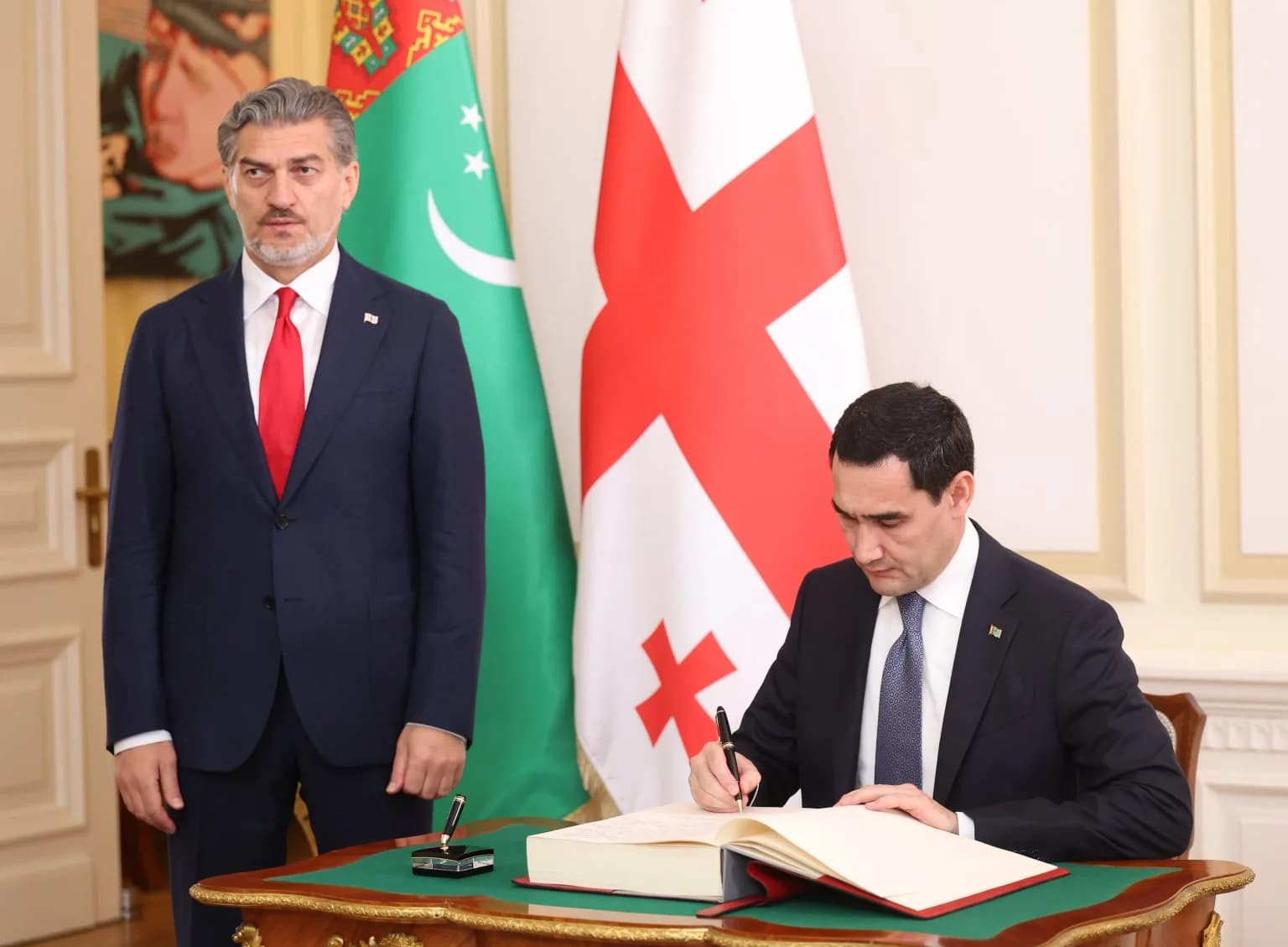 Prezident Serdar Berdimuhamedov Mixail Kavelashviliga tavallud kuni munosabati bilan tabrik yo‘lladi