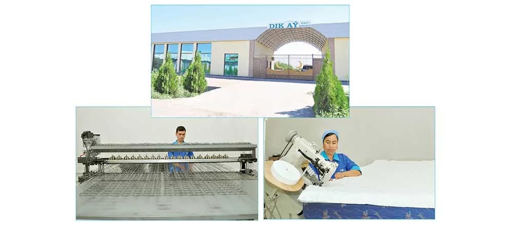 Dashoguz entrepreneurs: high-quality furniture mattresses are produced at the "Dik Ay" private enterprise