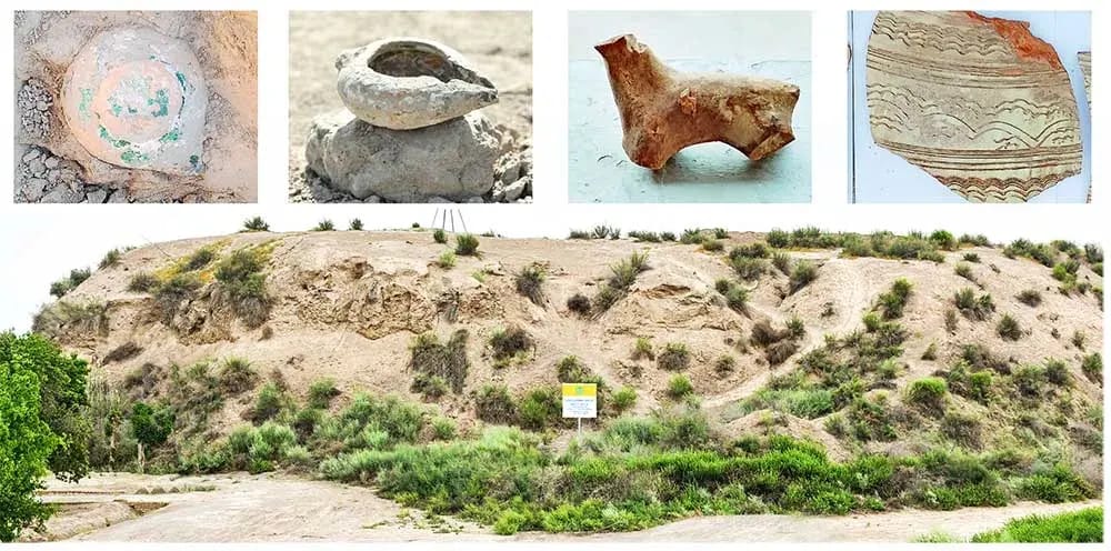Finds Related to Ancient Material Culture Discovered at the Gyzylaýak Historical Site