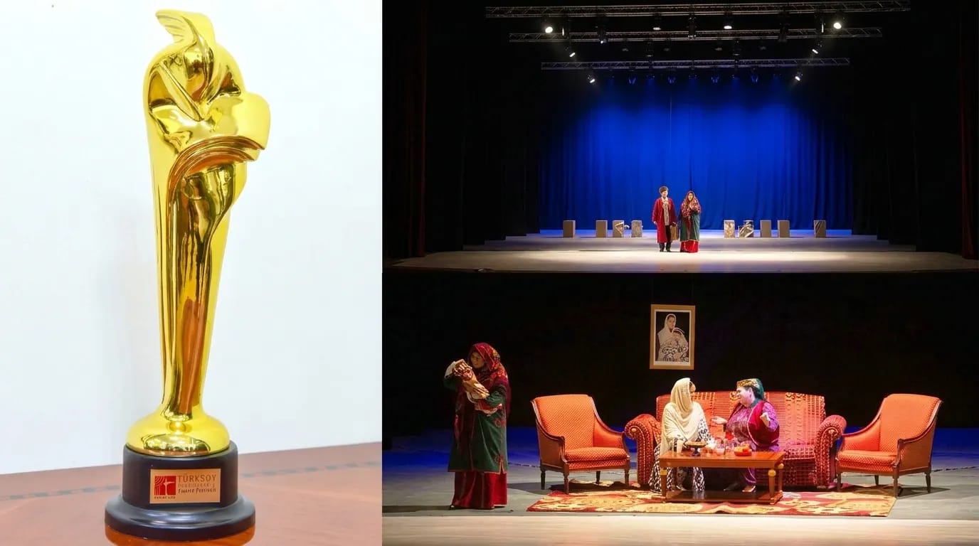 Türkmen teatry Özbegistanda geçirilen halkara festiwalyň baş baýragyna mynasyp boldy