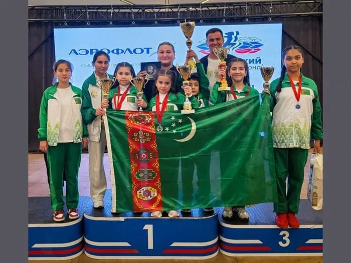 Yosh turkman shaxmatchilari Osiyo chempionatida 10 ta medalni qo‘lga kiritdilar