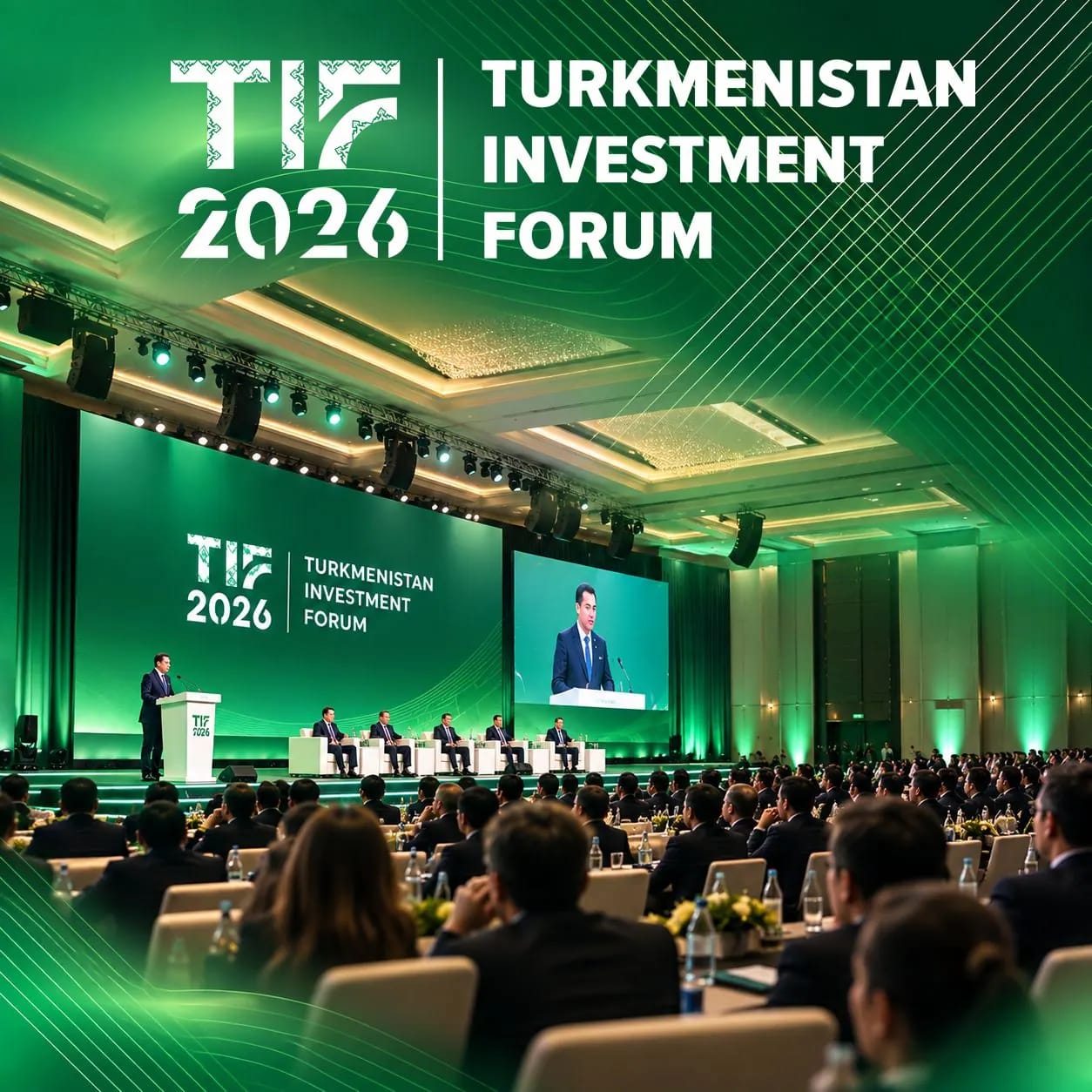 Aşgabat TIF 2026 maýa goýum forumynyň merkezine öwrüler