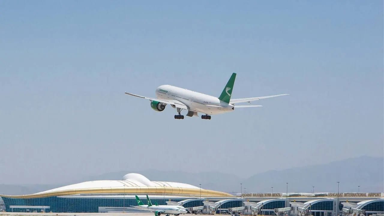 Turkmenistan Airlines Increases Flight Frequency on International Routes