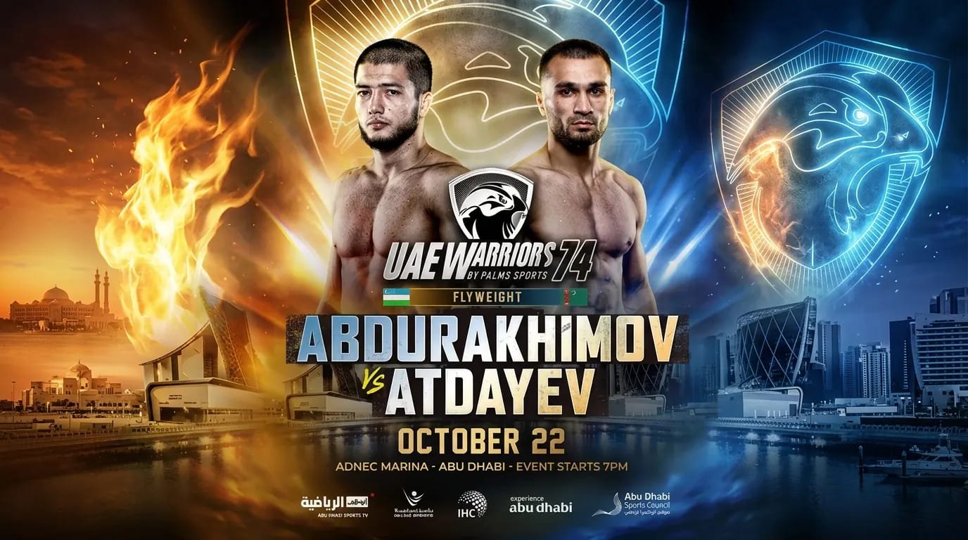 Ata Atdayev, UAE Warriors Ligi’nde Sekizinci Profesyonel Maçına Çıkacak