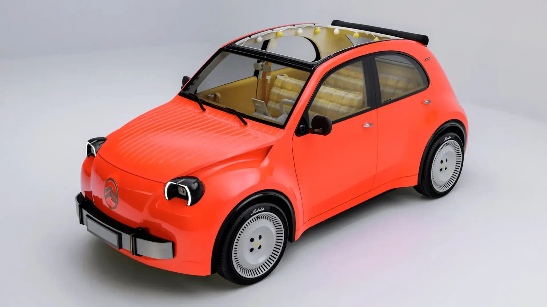 Citroën Unveils Concept for a New Electric 2CV
