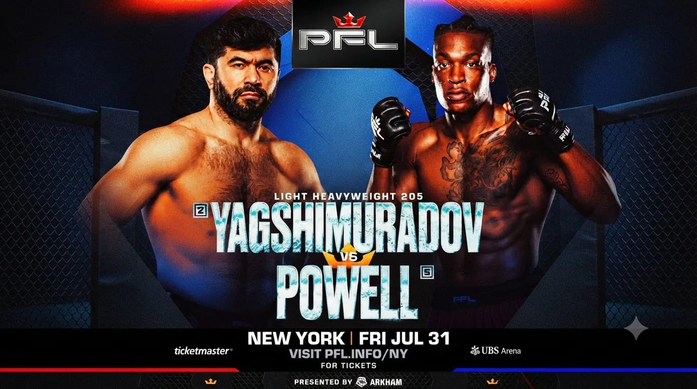 Dovletjan Yagşımuradov'un «PFL New York» turnuvasındaki maçı 7 Ağustos'ta gerçekleşti