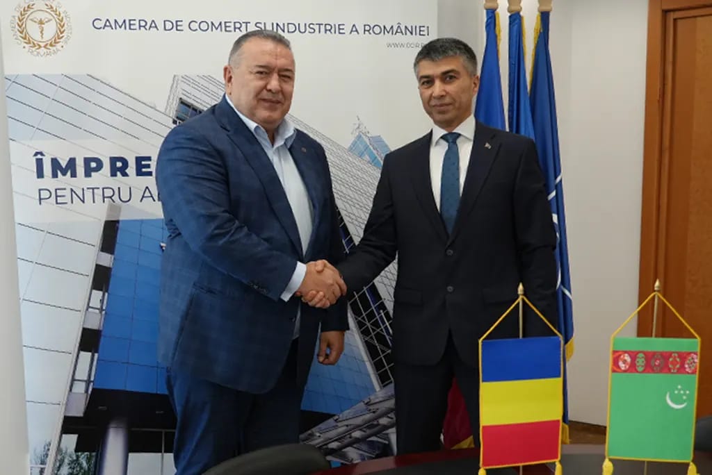 Rumyniýa türkmen gazy we logistika akymlary üçin merkez bolmaga taýýardygyny mälim etdi