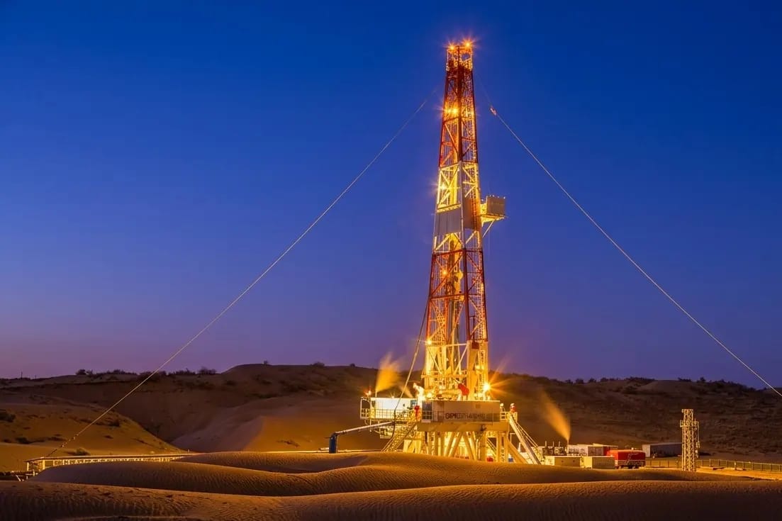 Merkezi Karakum'da yeni doğal gaz akışı elde edildi