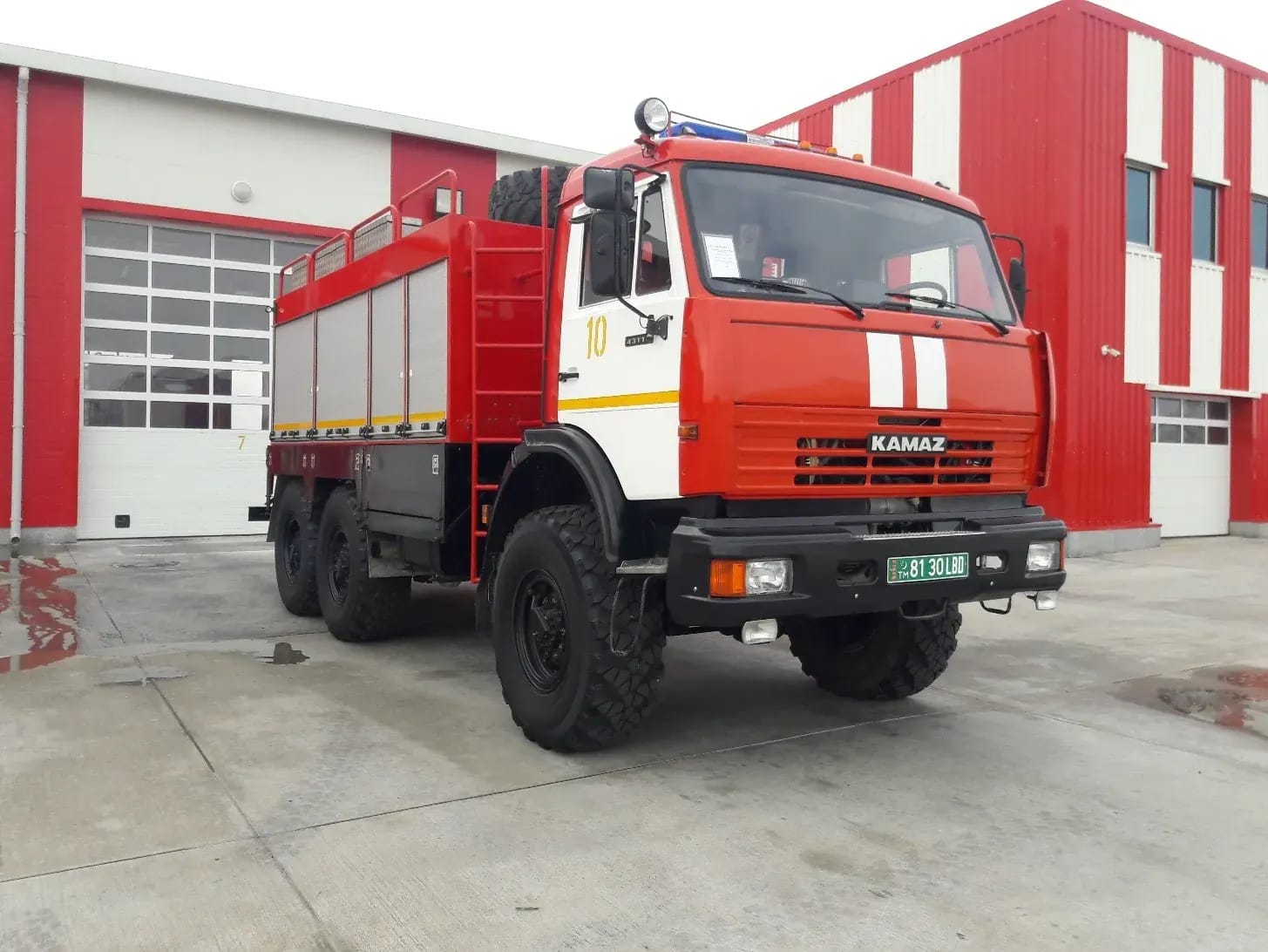 A new fire safety department will be built in the Balkan velayat