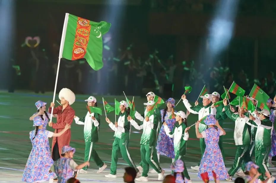 Turkmen athletes start competitions at the Nagoya 2026 Asian Games