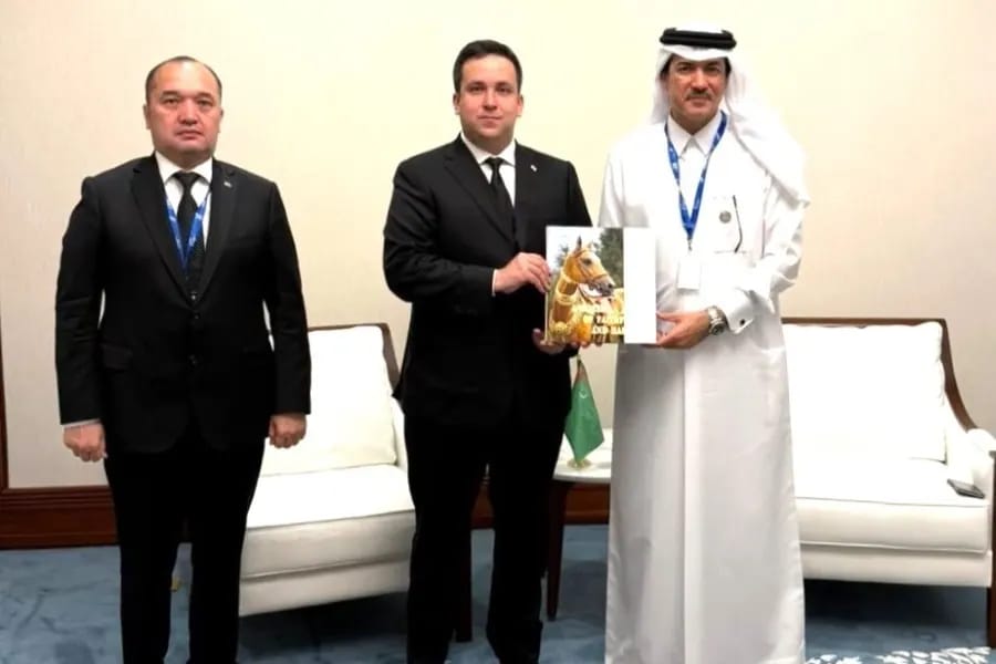 Turkmaniston va Qatar o‘rtasidagi savdo-iqtisodiy hamkorlikni rivojlantirish masalalari muhokama qilindi