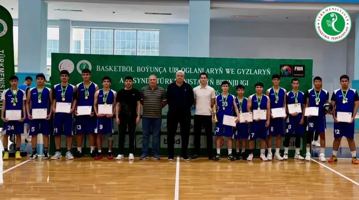 Basketbol Sahasının Yıldızları: "Lebap" Takımı Türkmenistan Şampiyonu Oldu
