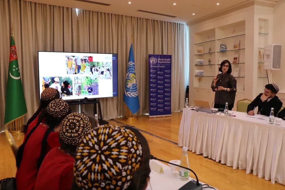 Aşkabat’ta Gençler İçin Tütünle Mücadele Eğitim Semineri Düzenlendi