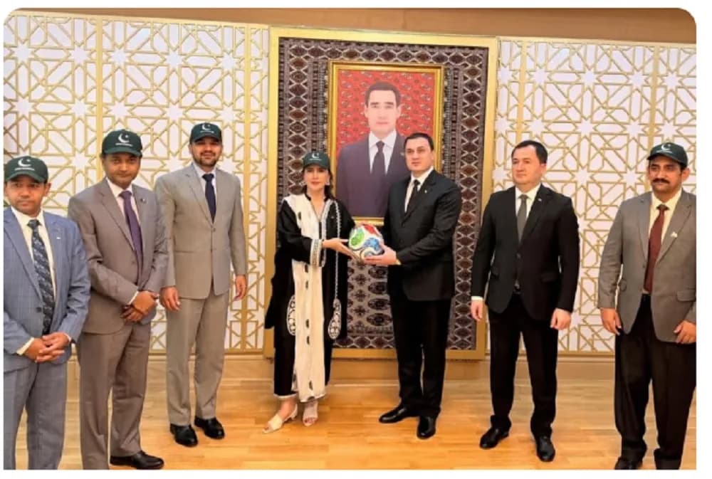 English: Turkmenistan and Pakistan Take Sports Cooperation to a New Level