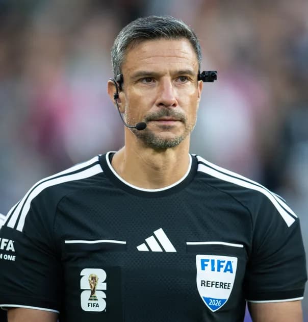 Slavko Vincic appointed referee for the 2026 World Cup Final