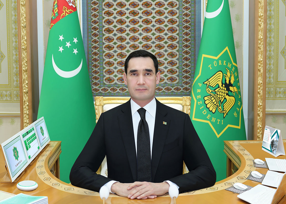 To the diplomatic workers of independent, permanently Neutral Turkmenistan