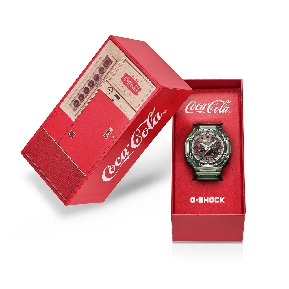 "Casio" and "Coca-Cola" Collaboration: New "G-Shock" Dedicated to the 140th Anniversary