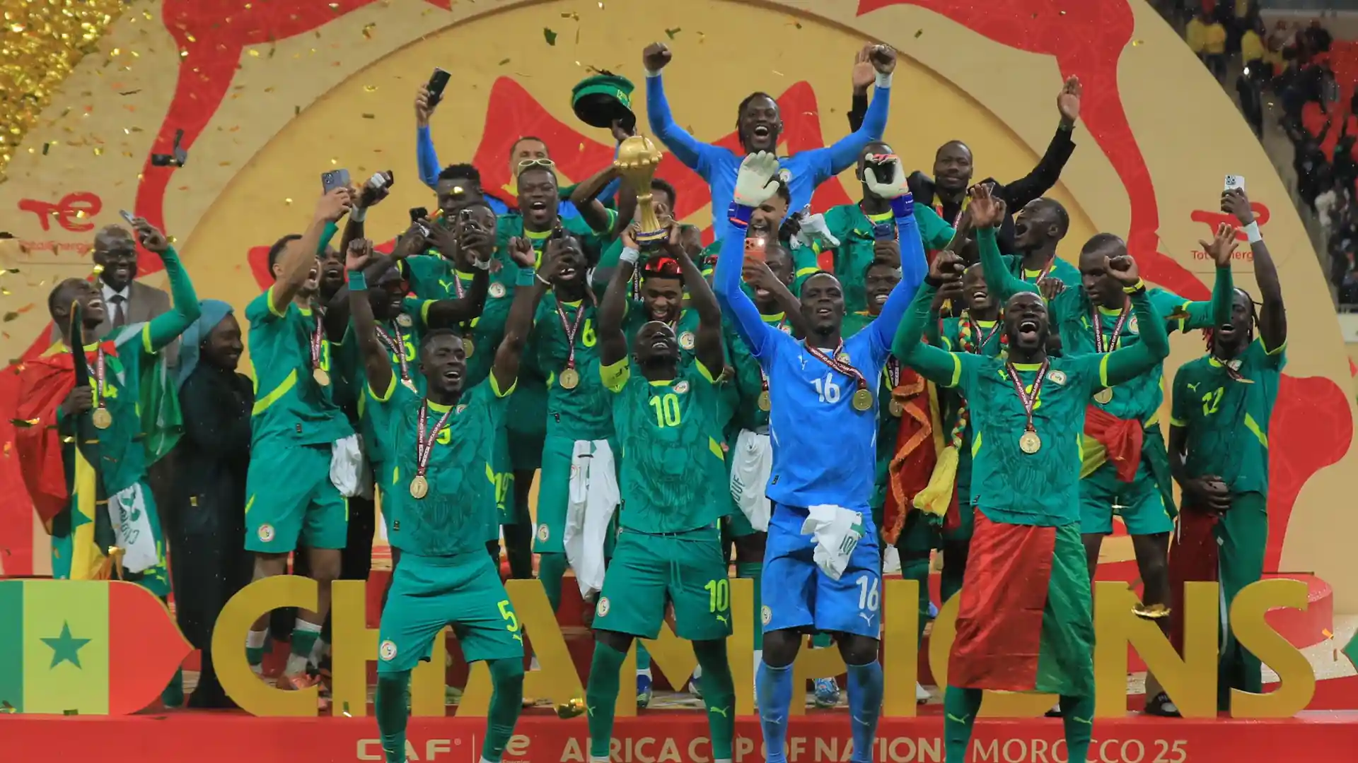 Senegal Marokkony utup, Afrika Kubogyny gazandy