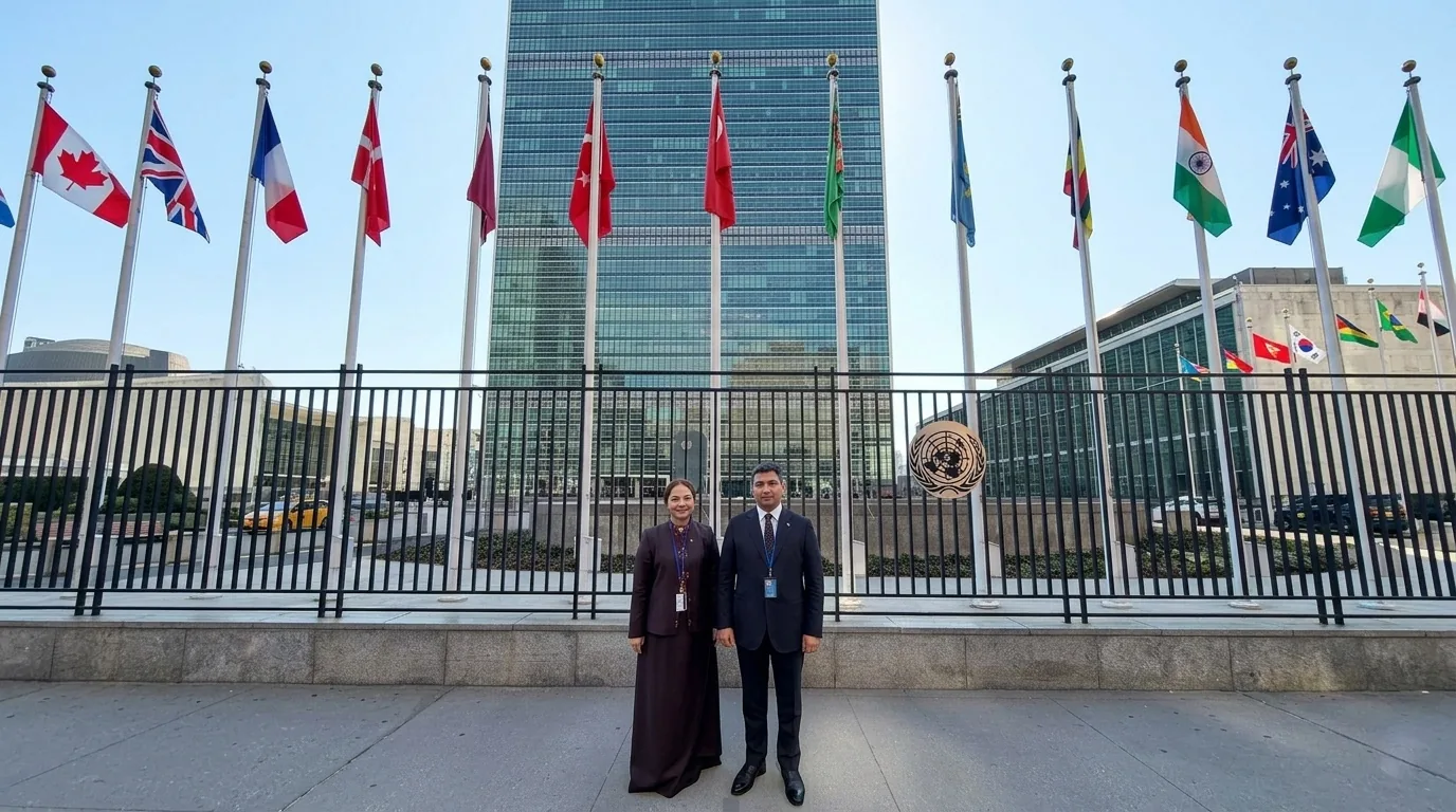 A New Step in International Cooperation: Ministry of Education Representatives Attend UN Forum